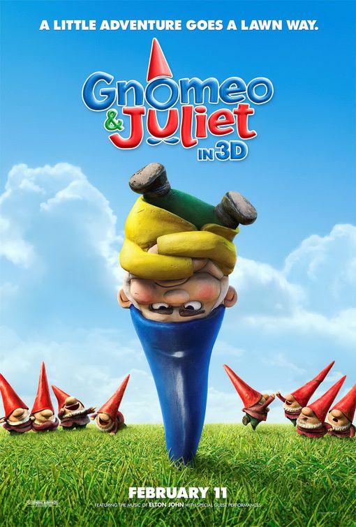 Gnomeo and Juliet Movie Poster