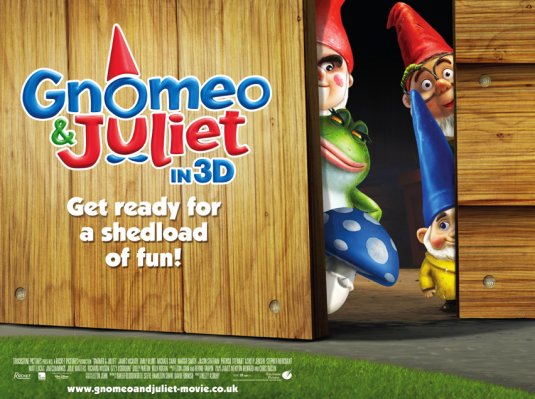 Gnomeo and Juliet Movie Poster