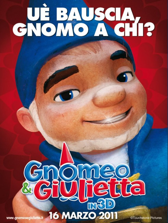 Gnomeo and Juliet Movie Poster