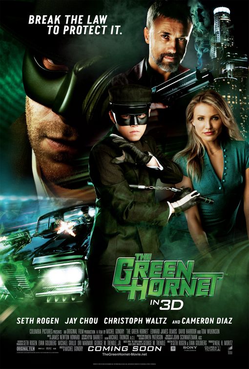 The Green Hornet Movie Poster