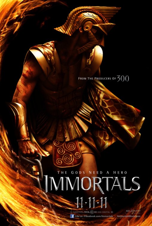 Immortals Movie Poster