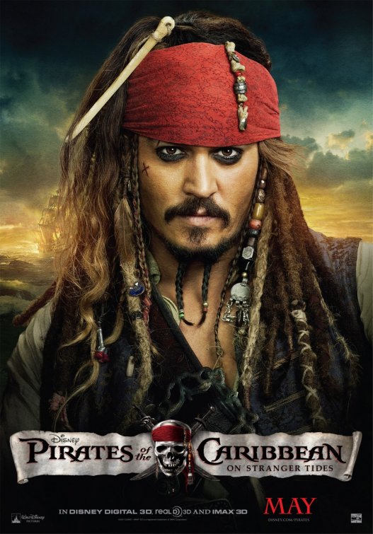 Pirates of the Caribbean: On Stranger Tides Movie Poster