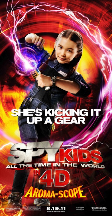 Spy Kids 4: All the Time in the World Movie Poster