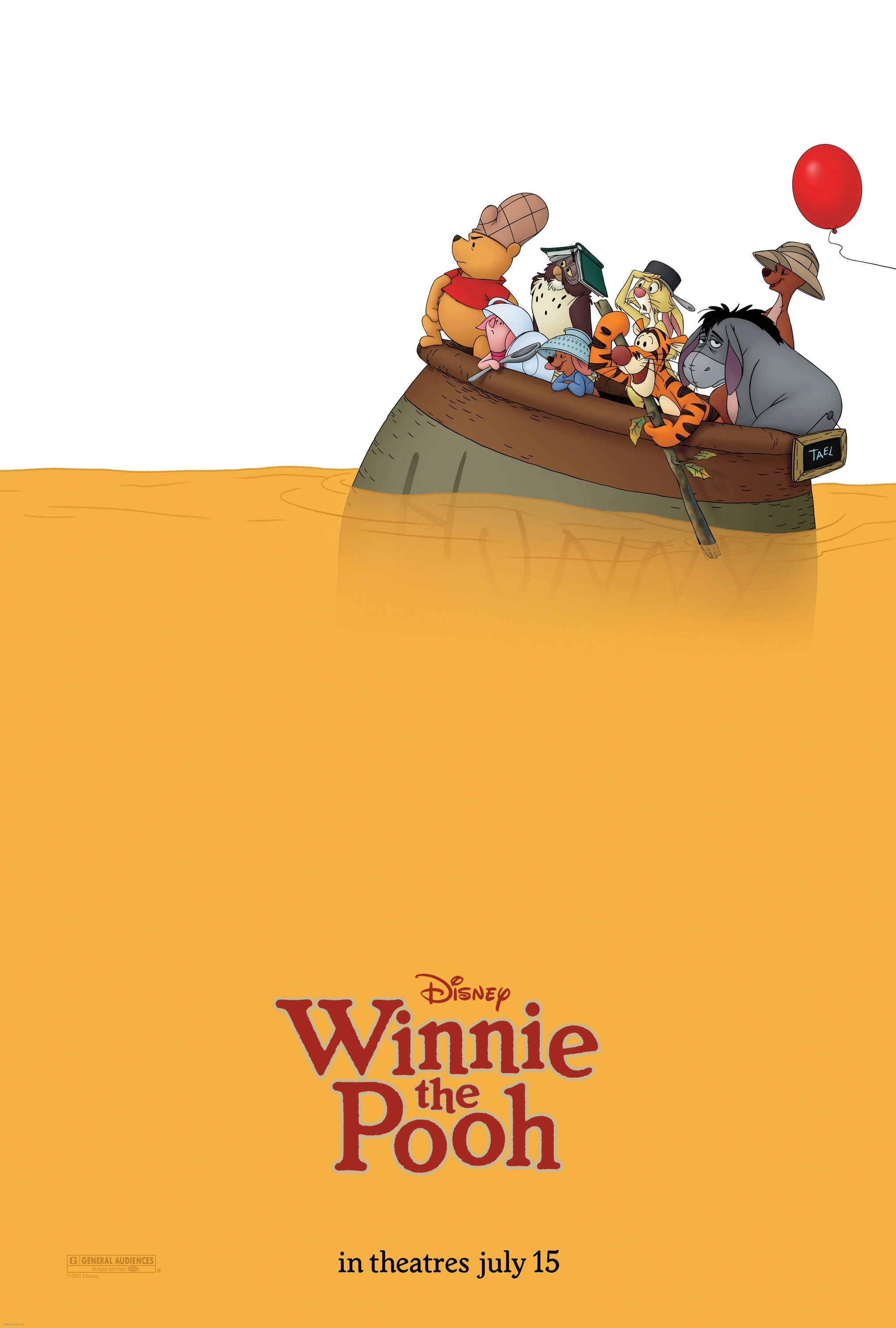 Mega Sized Movie Poster Image for Winnie the Pooh (#3 of 7)