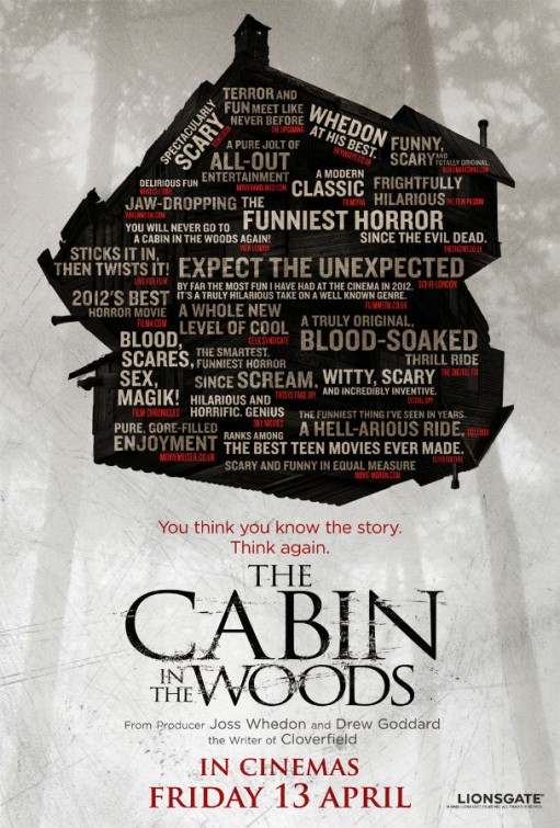 The Cabin in the Woods Movie Poster