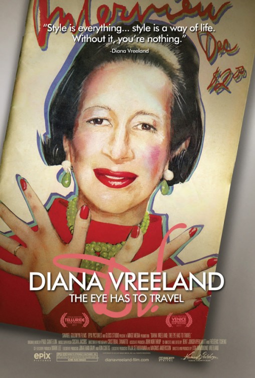 Diana Vreeland: The Eye Has to Travel Movie Poster