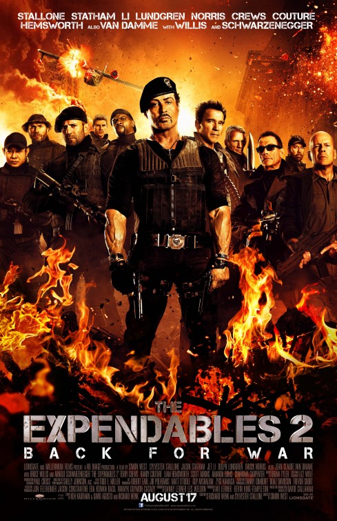 The Expendables 2 Movie Poster