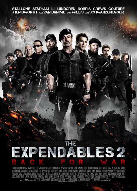 The Expendables 2 Movie Poster