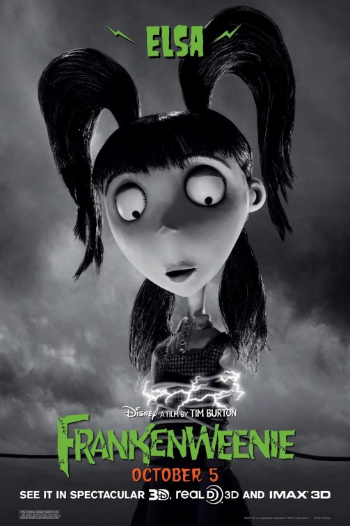 Frankenweenie Movie Poster