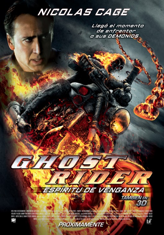 Ghost Rider: Spirit of Vengeance Movie Poster