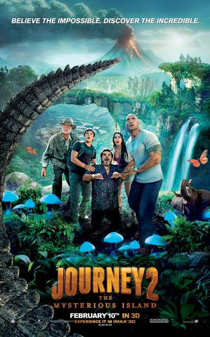 Journey 2: The Mysterious Island Movie Poster