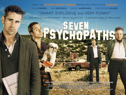 Seven Psychopaths Movie Poster