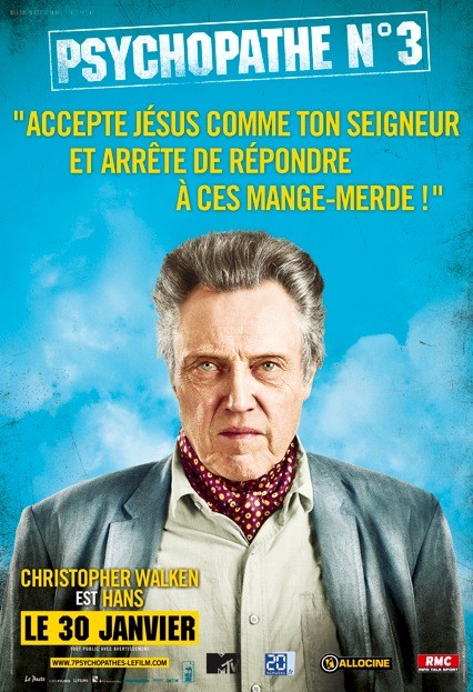 Seven Psychopaths Movie Poster