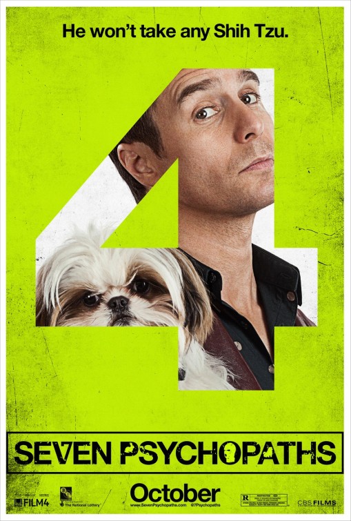 Seven Psychopaths Movie Poster