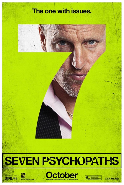 Seven Psychopaths Movie Poster