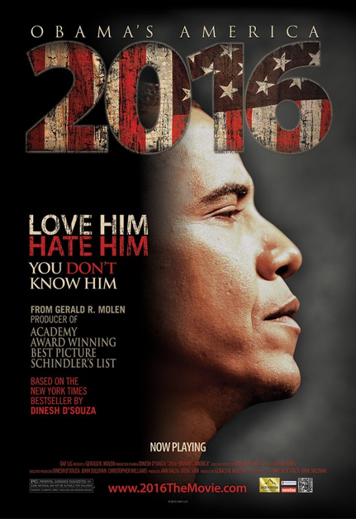 2016: Obama's America Movie Poster