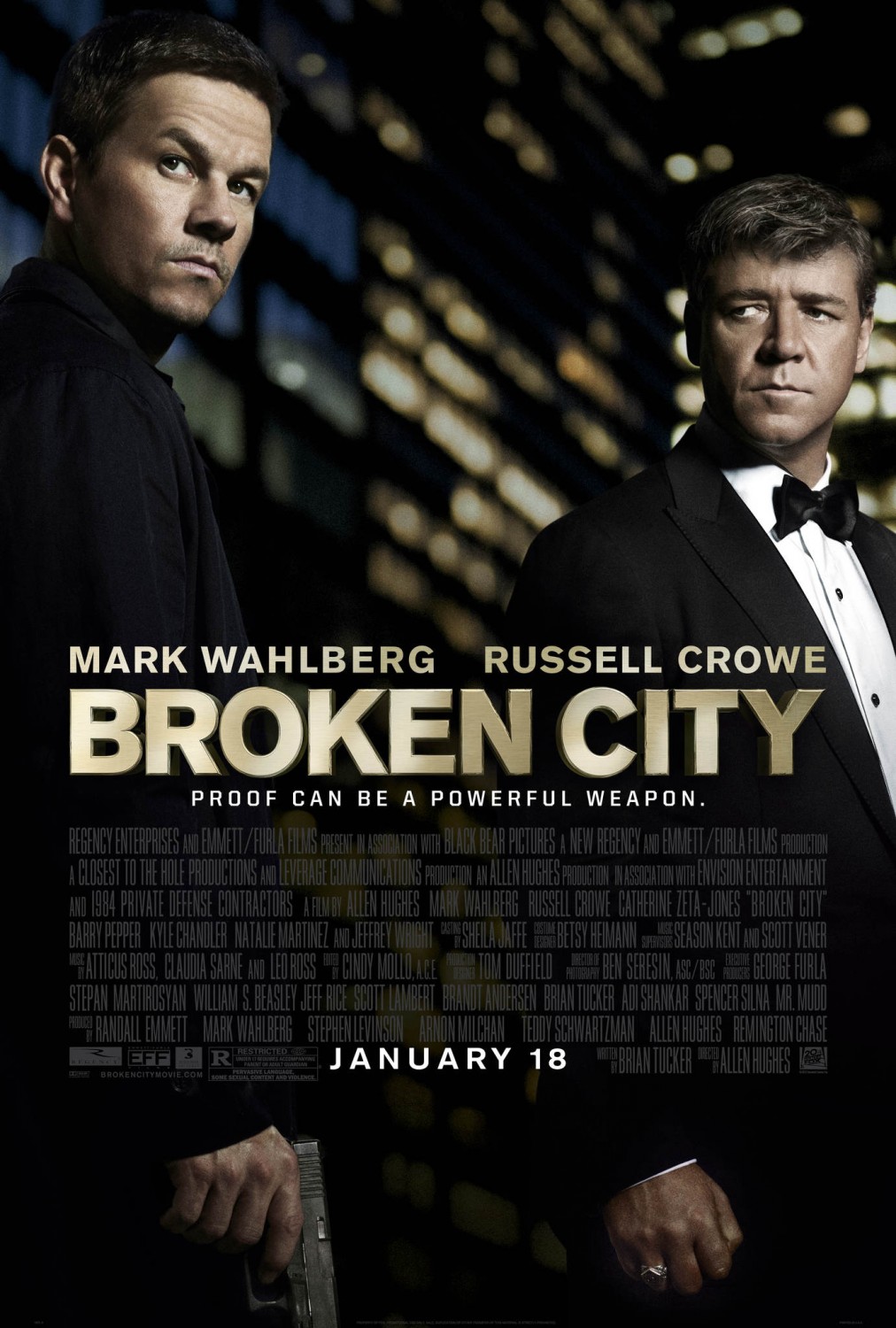 Extra Large Movie Poster Image for Broken City (#1 of 3)