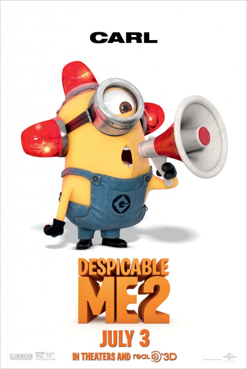 Despicable Me 2 Movie Poster