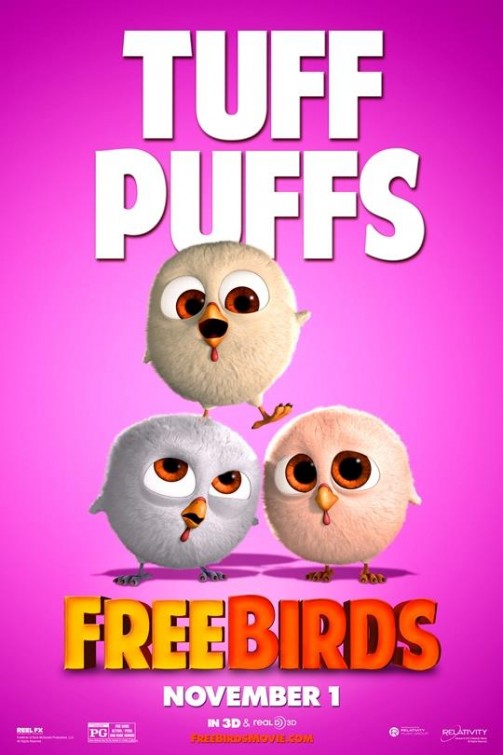 Free Birds Movie Poster