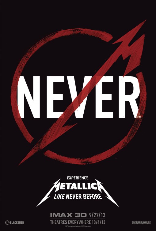 Metallica Through the Never Movie Poster