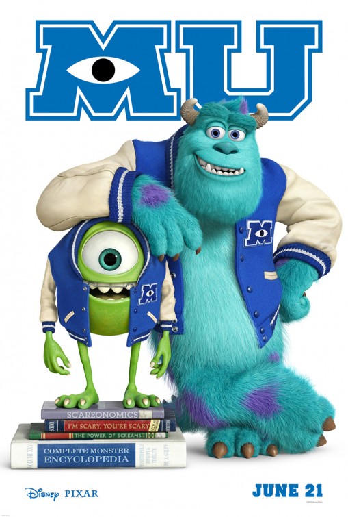 Monsters University Movie Poster