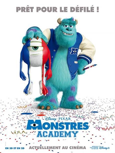 Monsters University Movie Poster