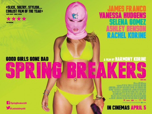 Spring Breakers Movie Poster