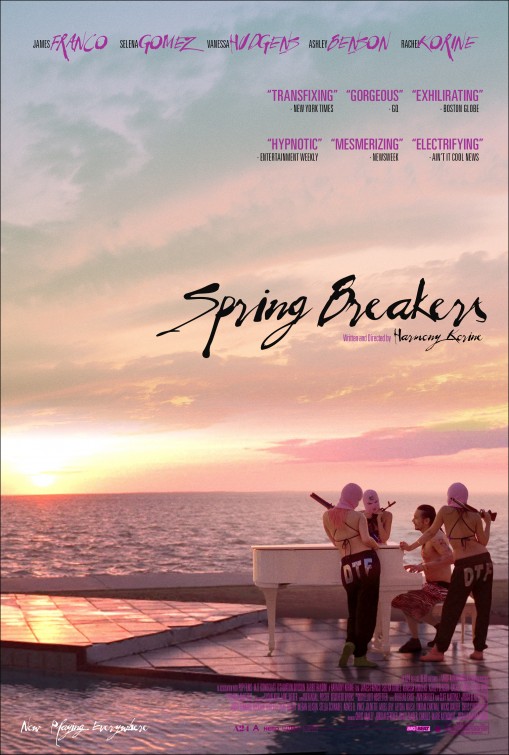 Spring Breakers Movie Poster