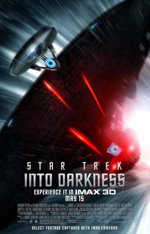 Star Trek Into Darkness Movie Poster