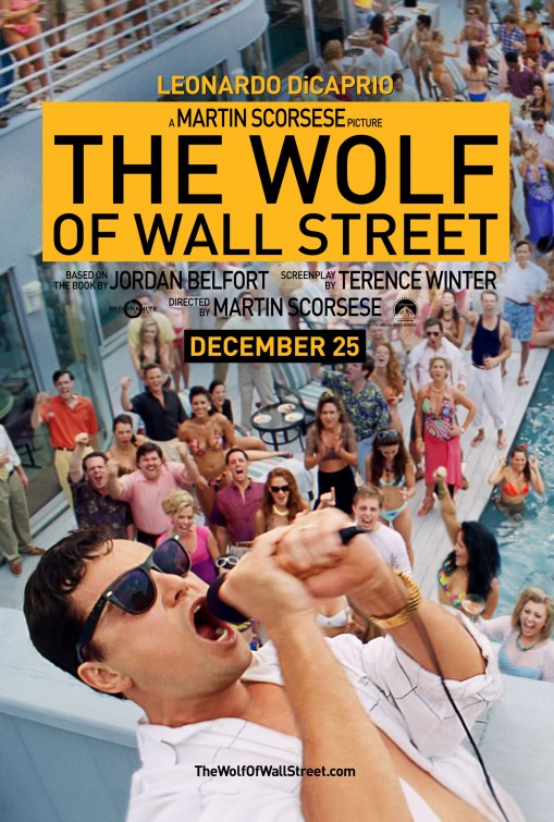 The Wolf of Wall Street Movie Poster