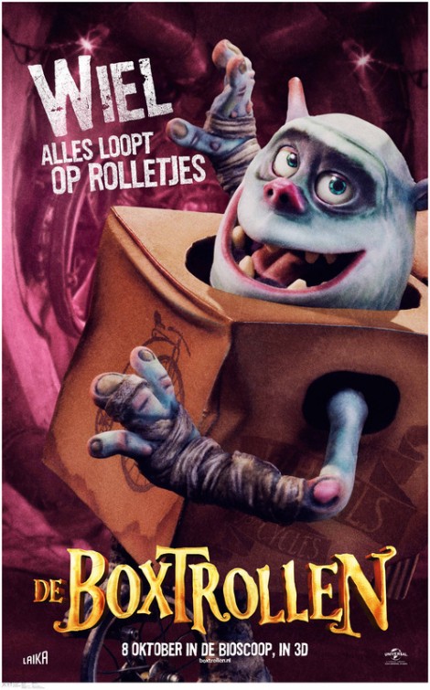 The Boxtrolls Movie Poster