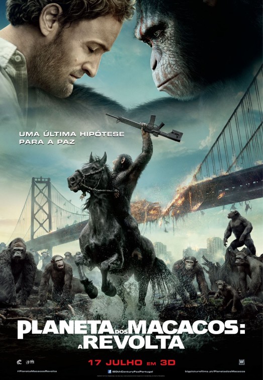 Dawn of the Planet of the Apes Movie Poster