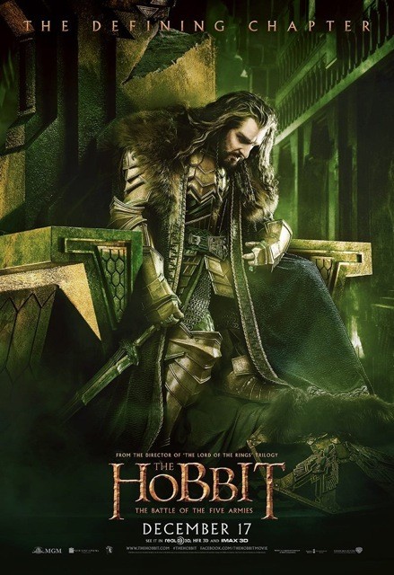 The Hobbit: The Battle of the Five Armies Movie Poster