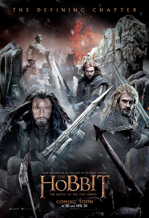 The Hobbit: The Battle of the Five Armies Movie Poster