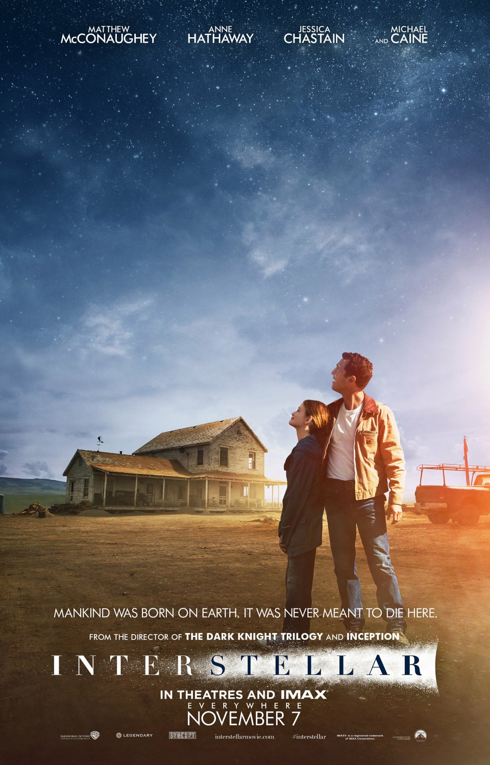 Extra Large Movie Poster Image for Interstellar (#3 of 11)