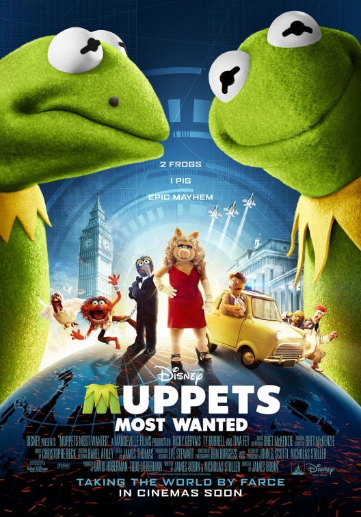 Muppets Most Wanted Movie Poster