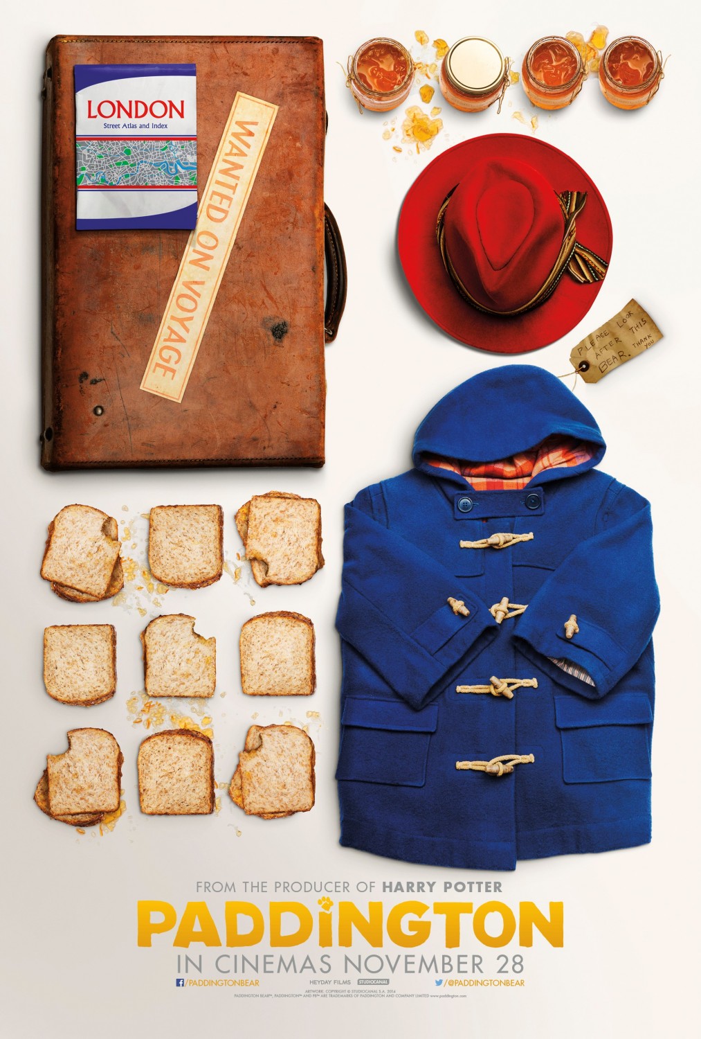 Extra Large Movie Poster Image for Paddington Bear (#5 of 22)