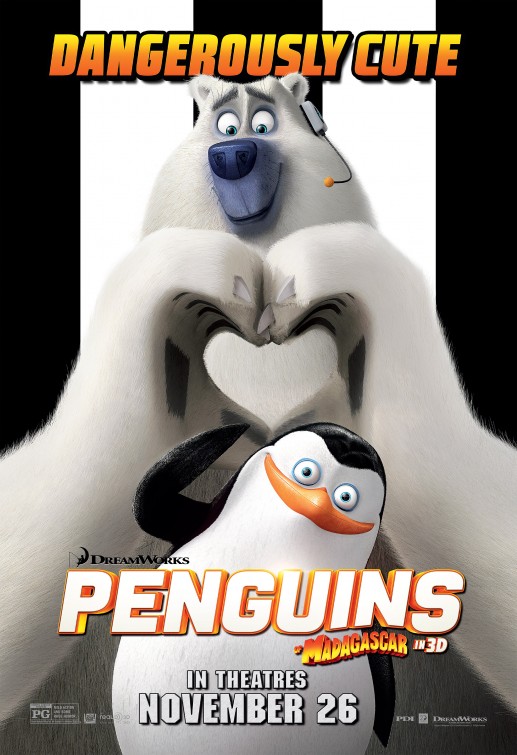 Penguins of Madagascar Movie Poster