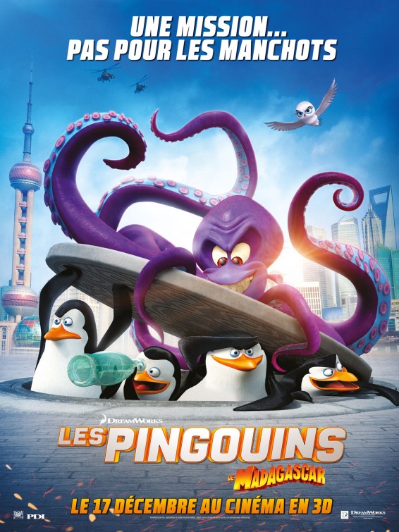 Penguins of Madagascar Movie Poster