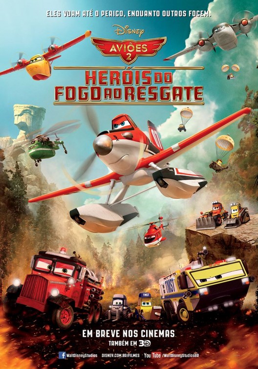 Planes: Fire & Rescue Movie Poster