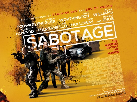 Sabotage Movie Poster