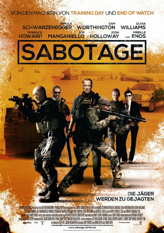 Sabotage Movie Poster