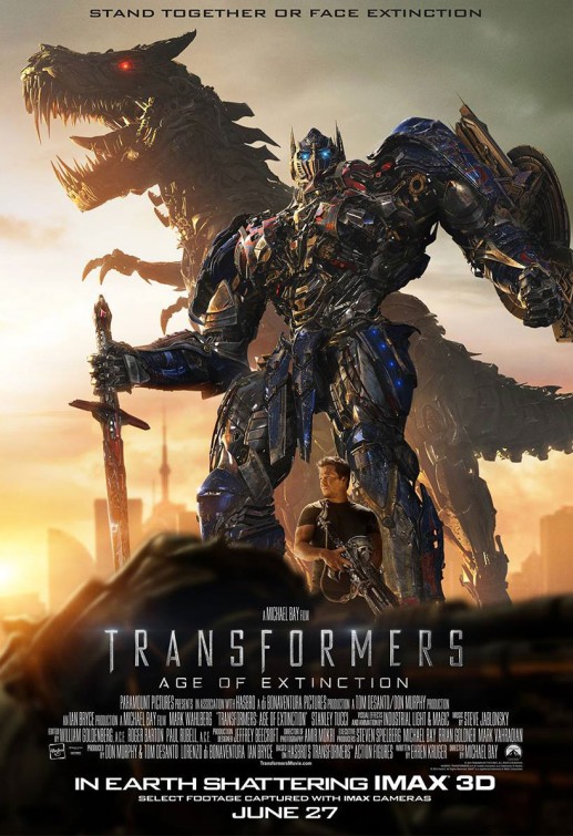 Transformers: Age of Extinction Movie Poster