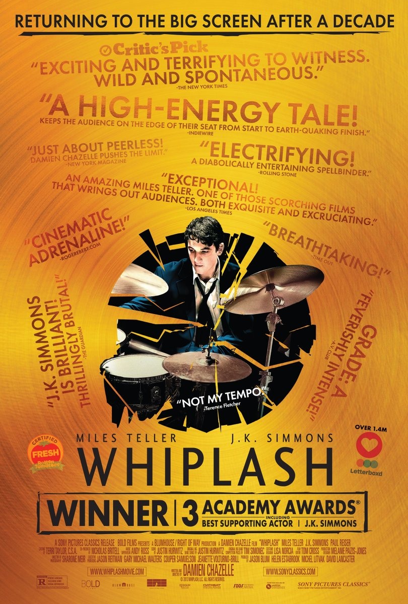 Extra Large Movie Poster Image for Whiplash (#5 of 5)