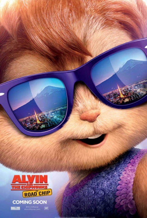 Alvin and the Chipmunks: The Road Chip Movie Poster