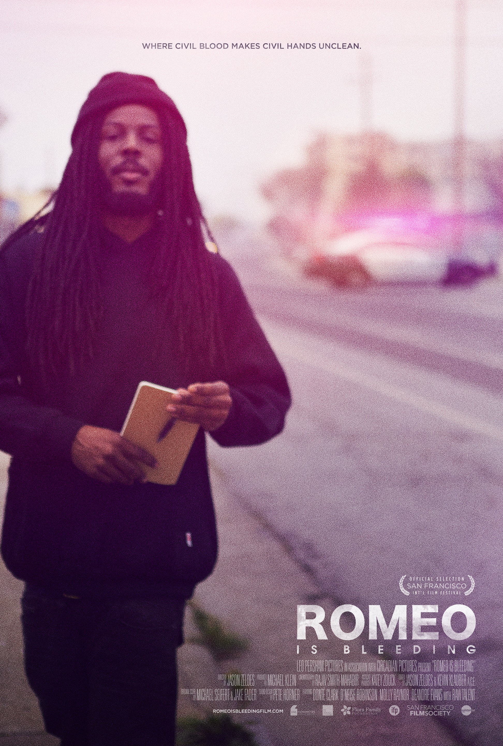 Mega Sized Movie Poster Image for Romeo Is Bleeding 