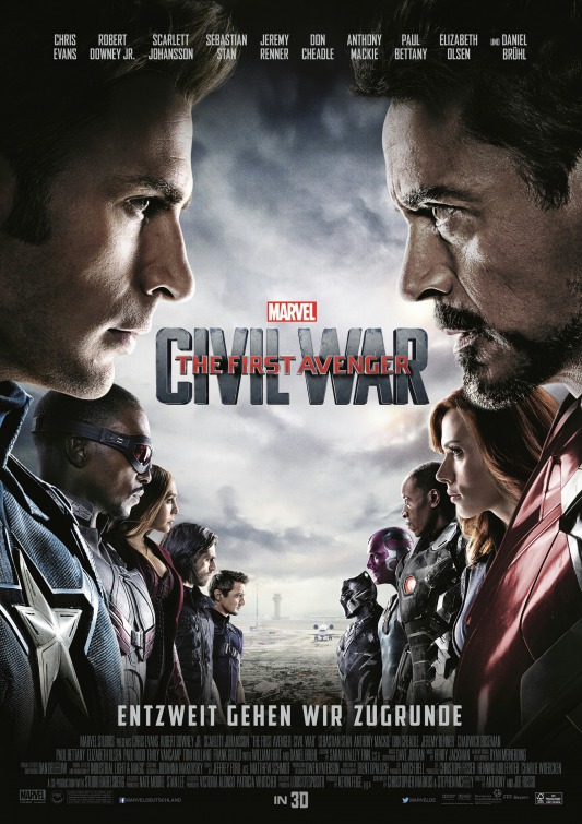 Captain America: Civil War Movie Poster