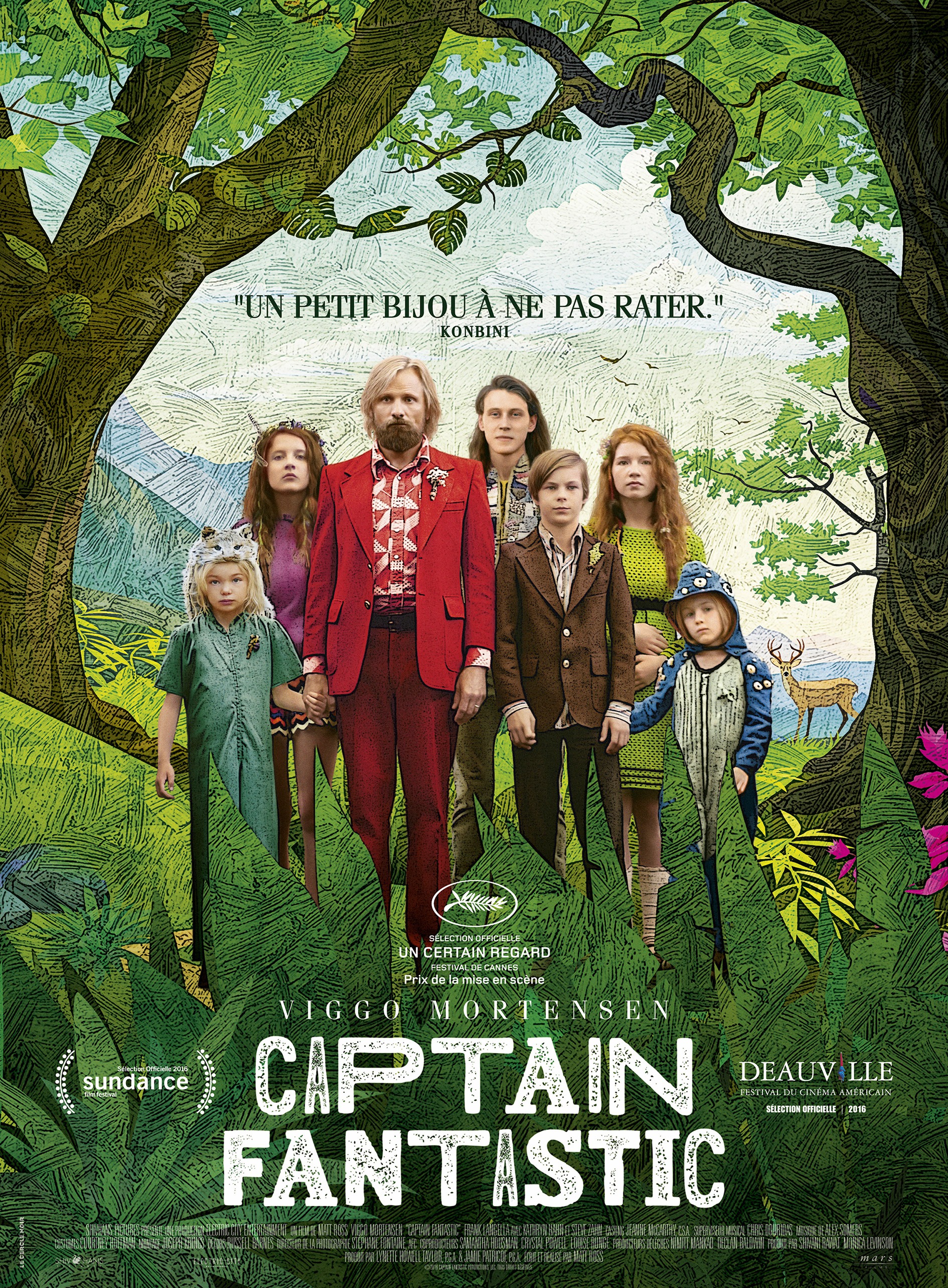 Mega Sized Movie Poster Image for Captain Fantastic (#4 of 4)