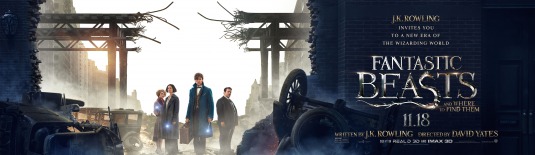 Fantastic Beasts and Where to Find Them Movie Poster