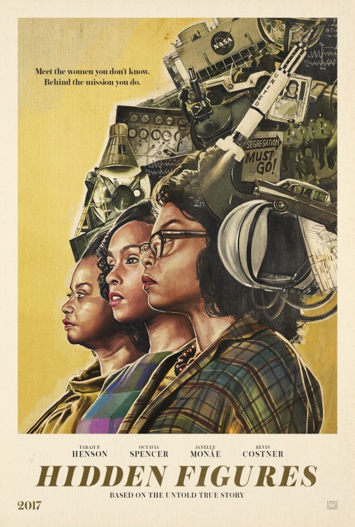 Hidden Figures Movie Poster